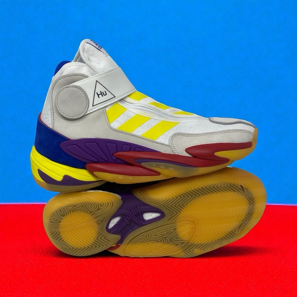 Adidas Pharrell Crazy BYW 0 to‎ 60 Hu EG9921 Multi-Color Men’s Size 11.5 NWOB
